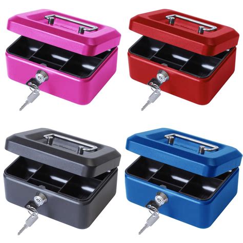 small lockable cash box